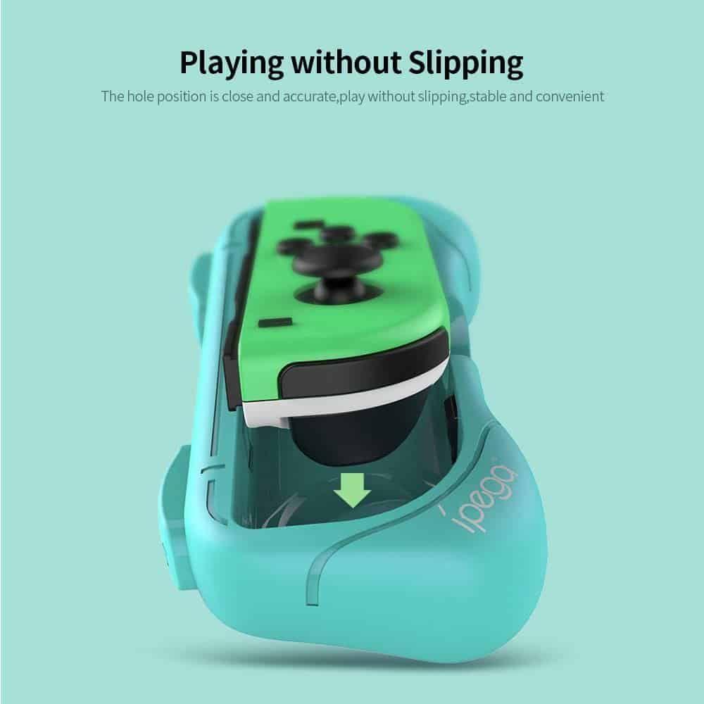 Correa de muñeca ajustable 2 en 1 Nunchaku Wrist Strap Ipega, Para Joy-Con -4