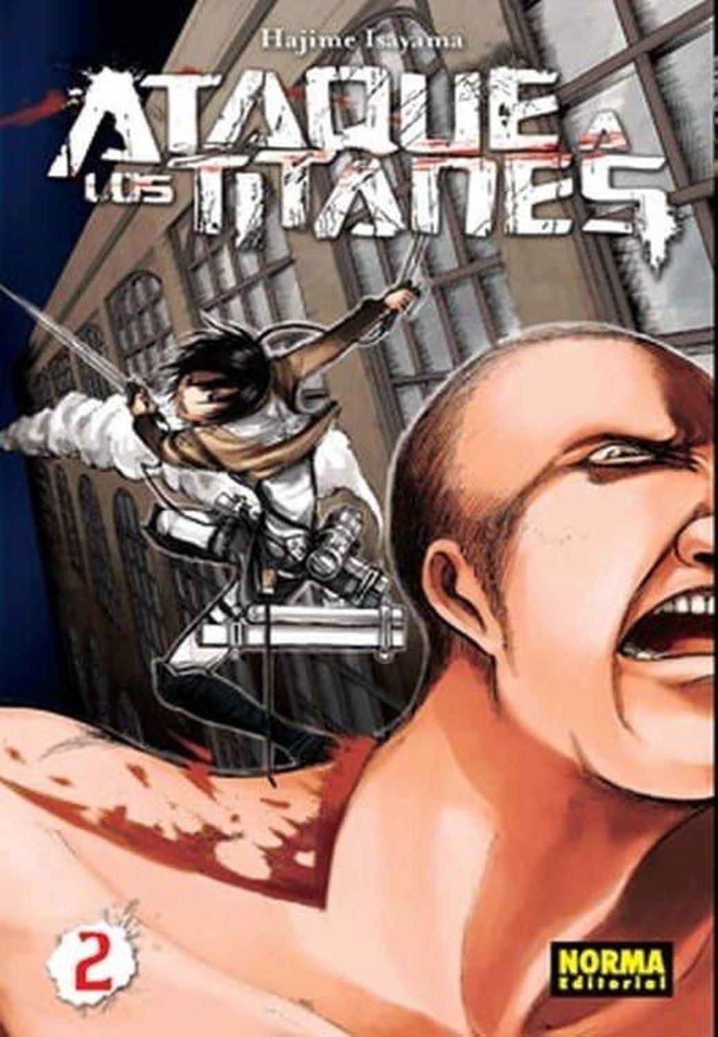 Manga Ataque A Los Titanes 02 - España-0