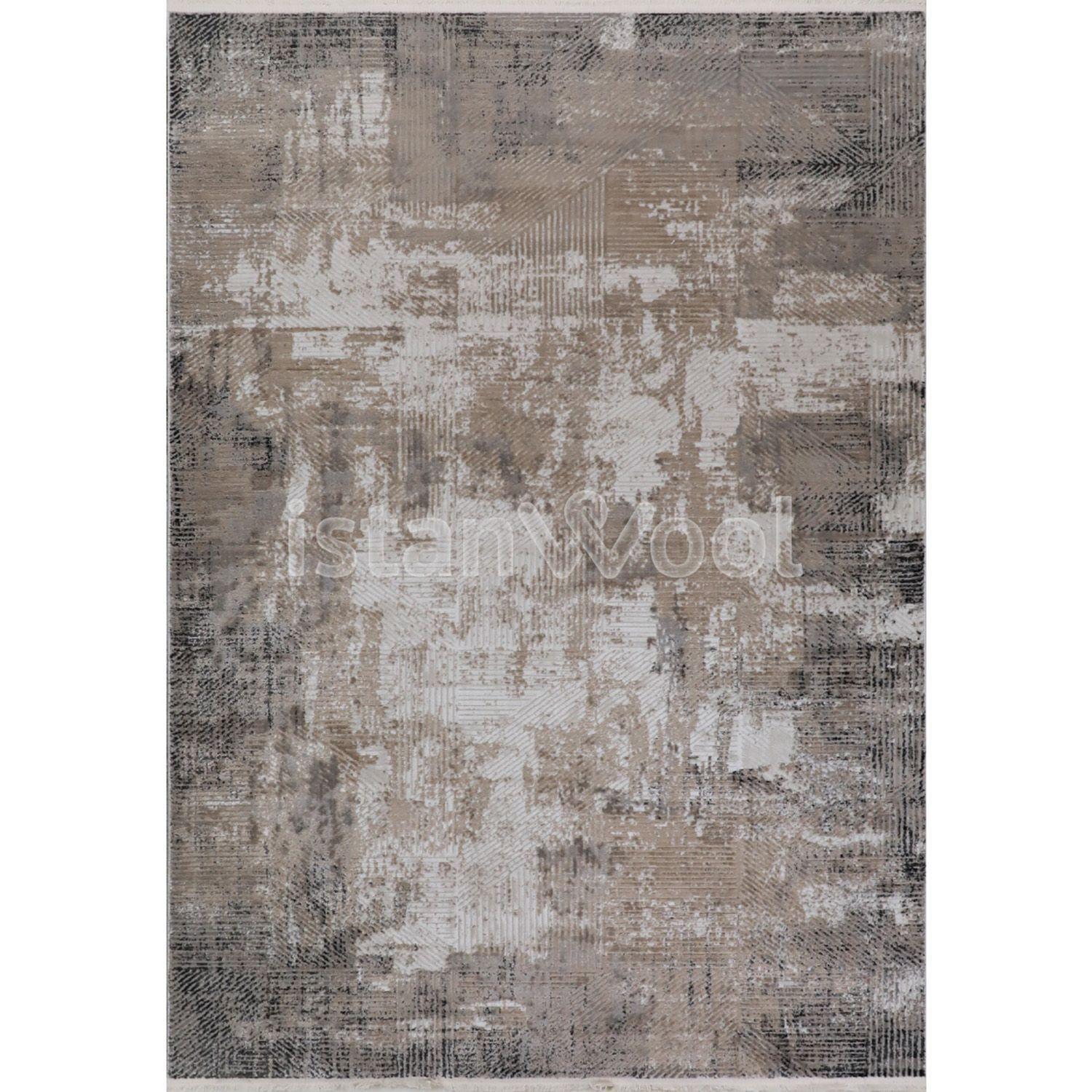 Alfombra Moderna con Diseño 200x300cms.Gruesa Café-0