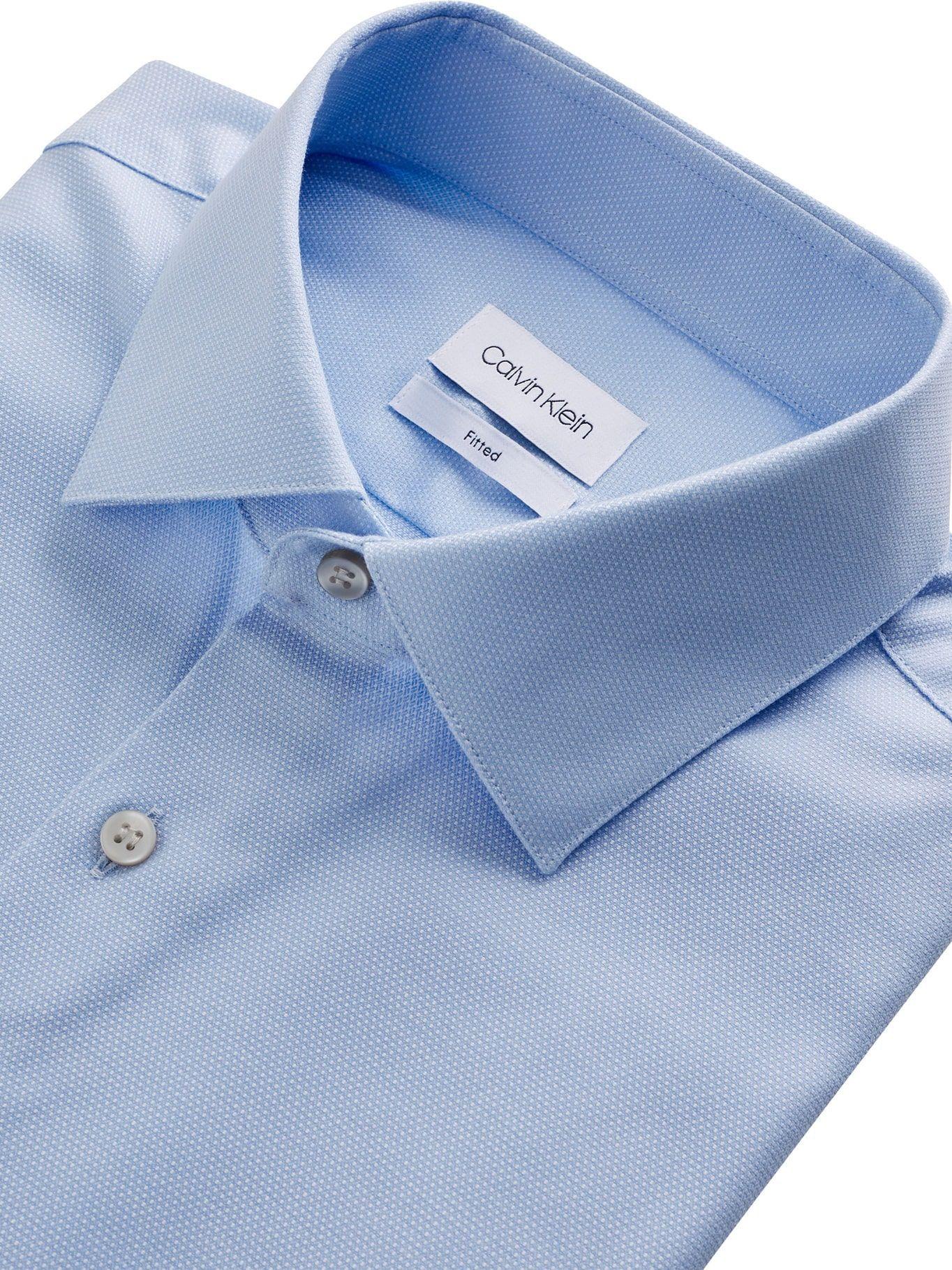 Camisa Structure Azul Calvin Klein-1