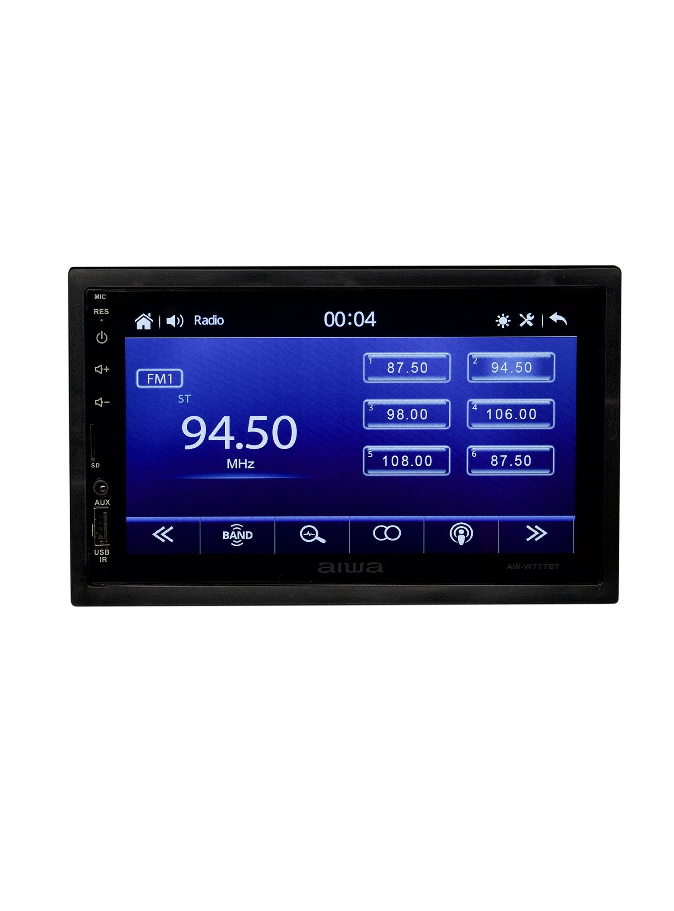 Radio Auto 2 Din Con Carplay Mirrorlink Touch 7'' Aiwa W777-0