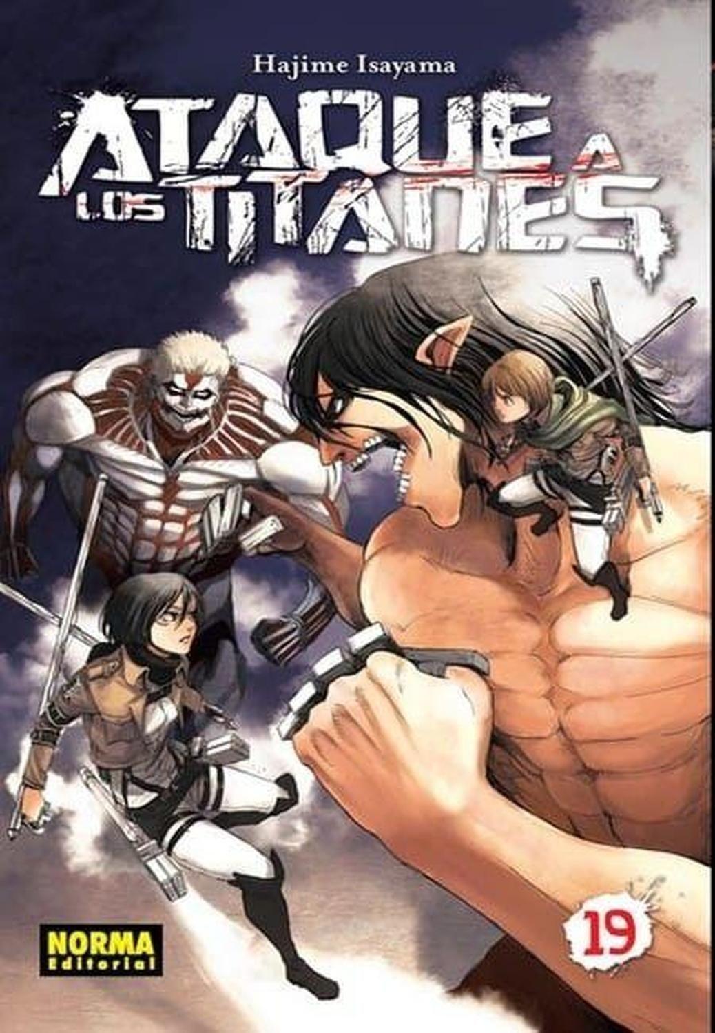 Manga Ataque A Los Titanes 19 - España-0