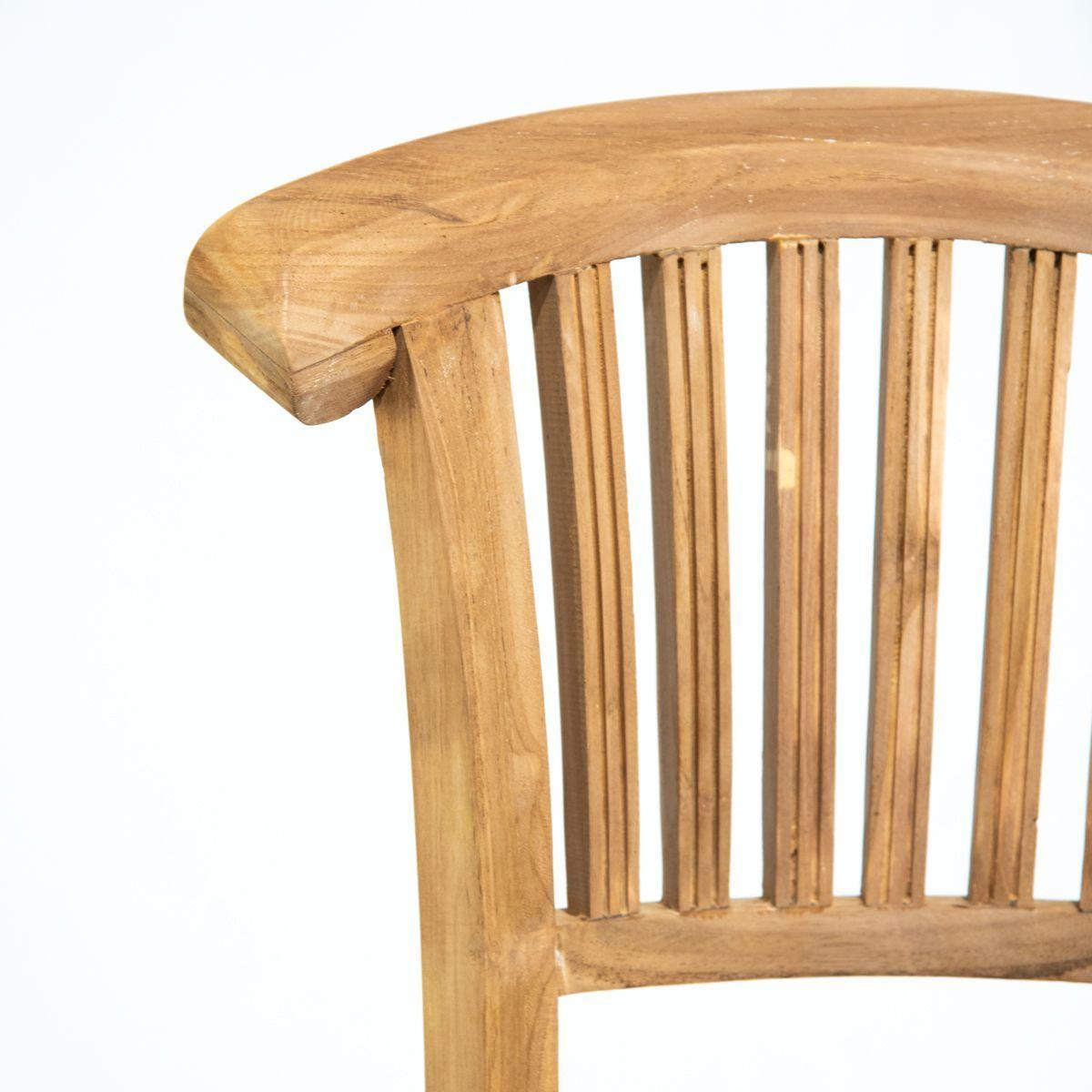 Silla de Bar Batavia Madera De Teca-2