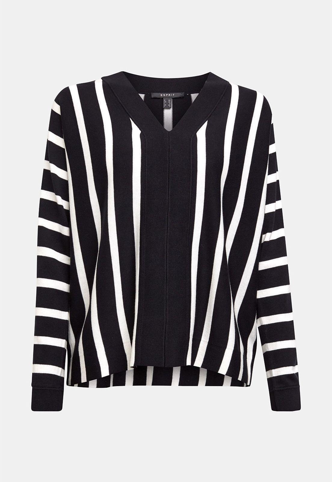 Sweater con tiras contrastantes-3