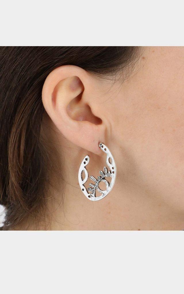 Aros Argollas Style Plateadas Humana-0