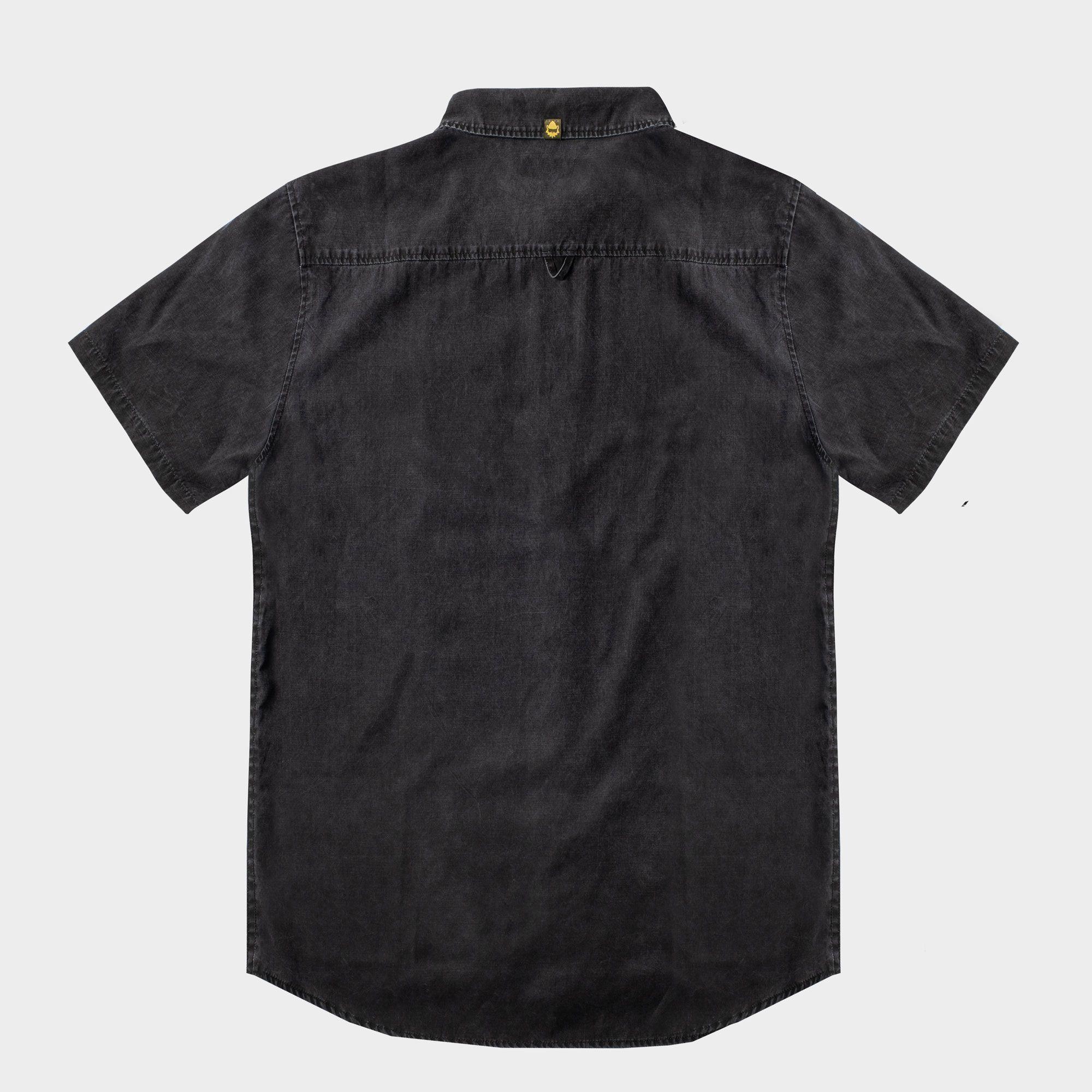 Camisa Nelka Dark Grey Hombre Gnomo-1