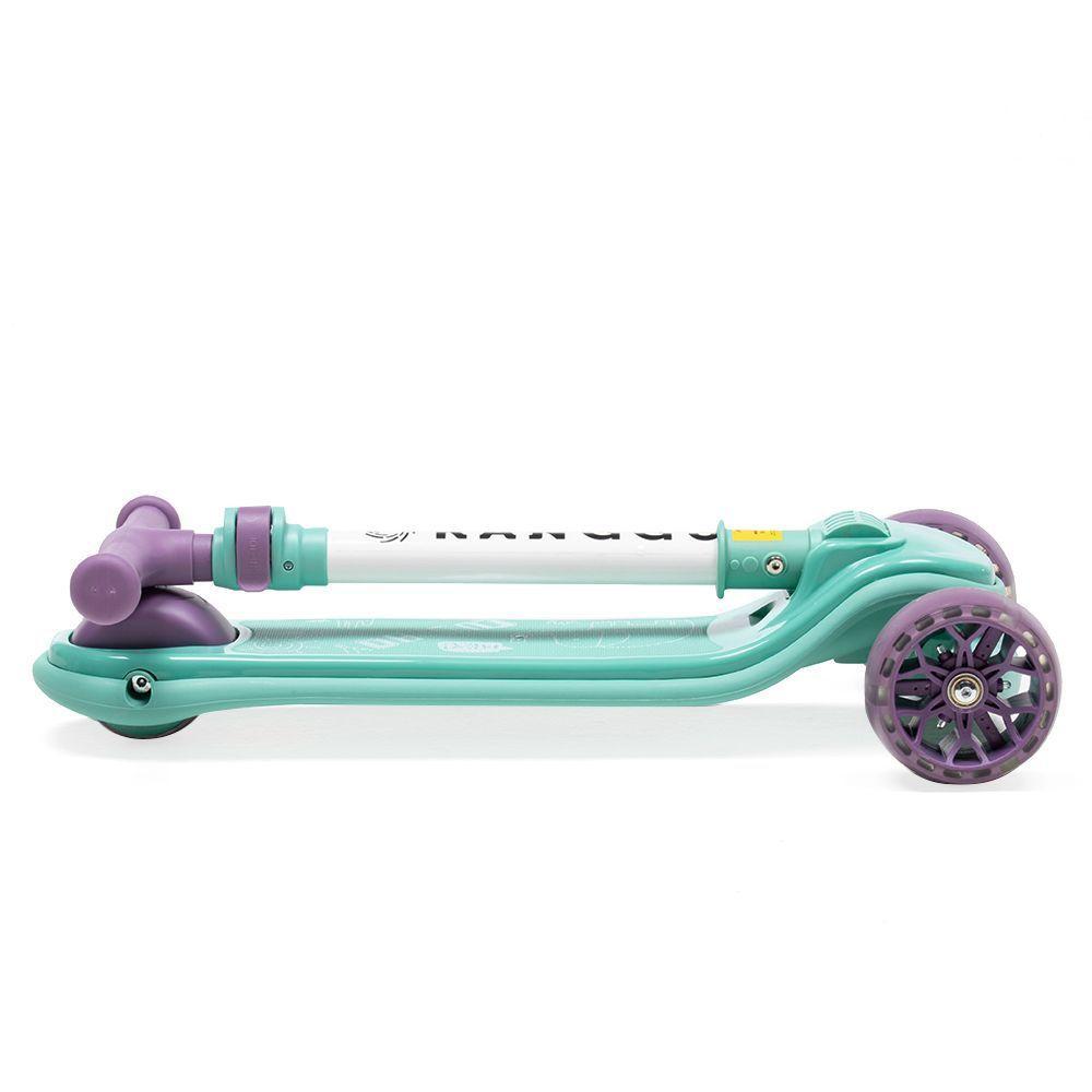 Scooter Monopatín Plegable Luz Led Niño S2 – Celeste-7