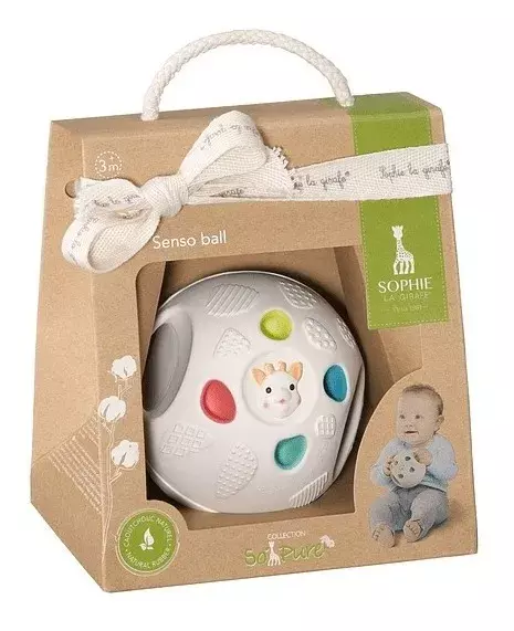 Pelota Sensorial Bebe Sophie So Pure-0