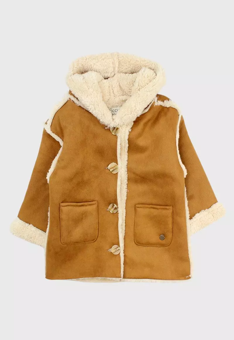 Chaqueta bebé niña gamulán outside 216-0