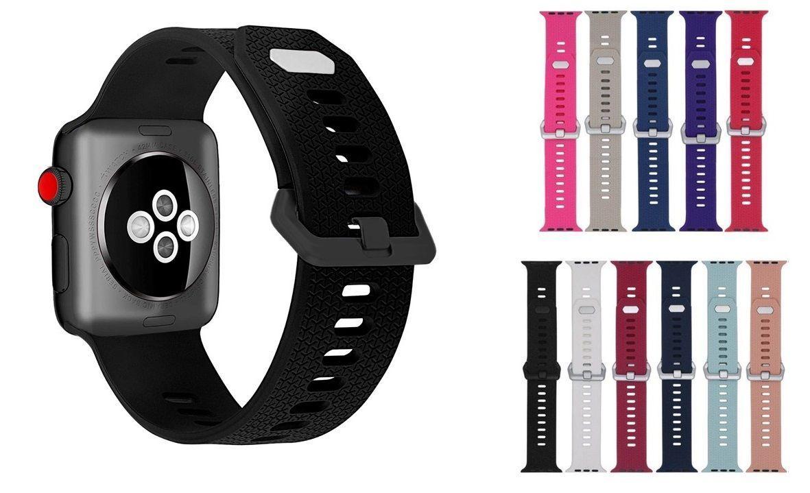 Correa Compatible Iwatch Apple Watch Negro 42-44-45MM-S.-2