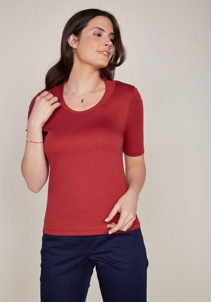 Polera Isabella Terracota -2