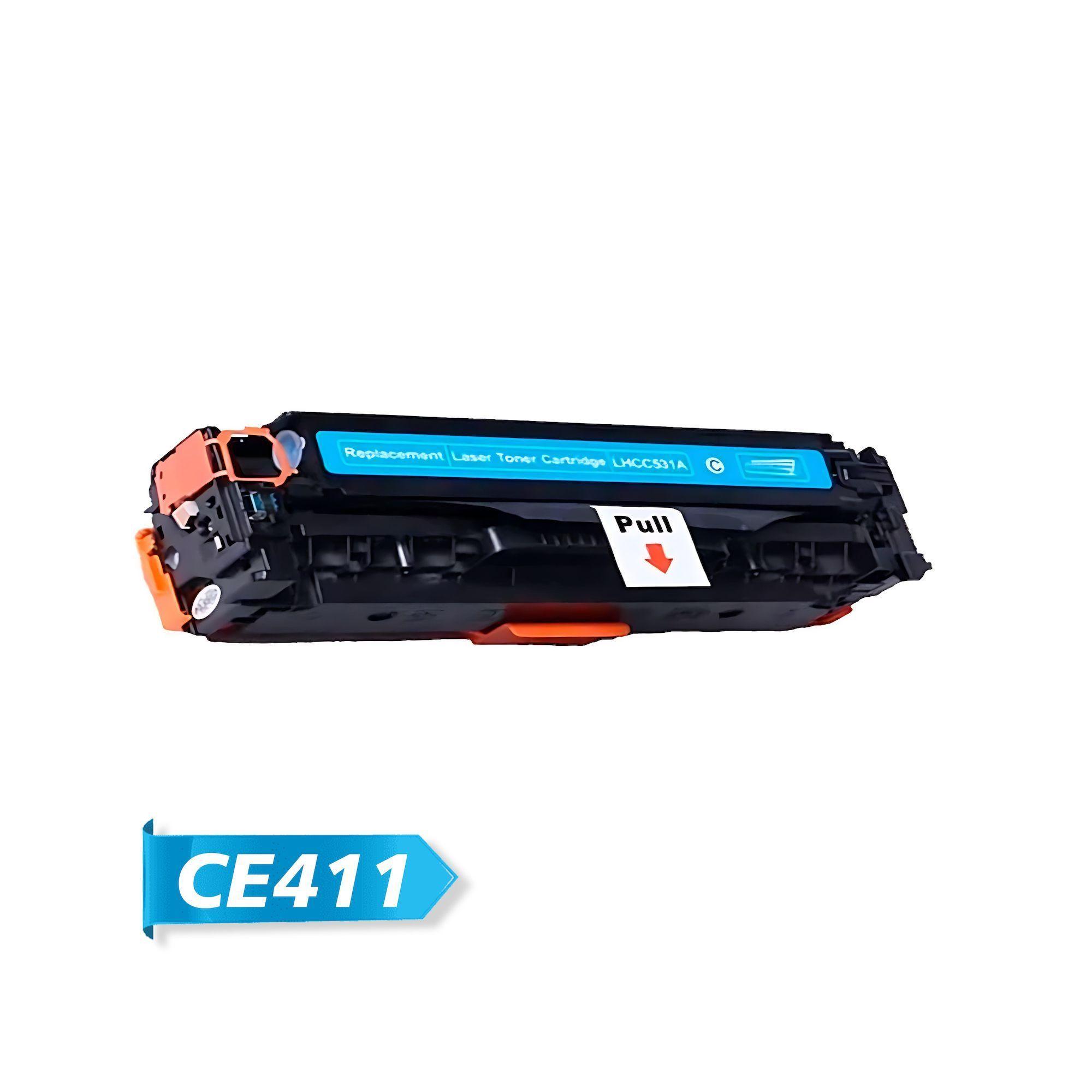 Toner compatible para Hp 304/305 Cyan CE411 Color Laserjet CP-2027N-0