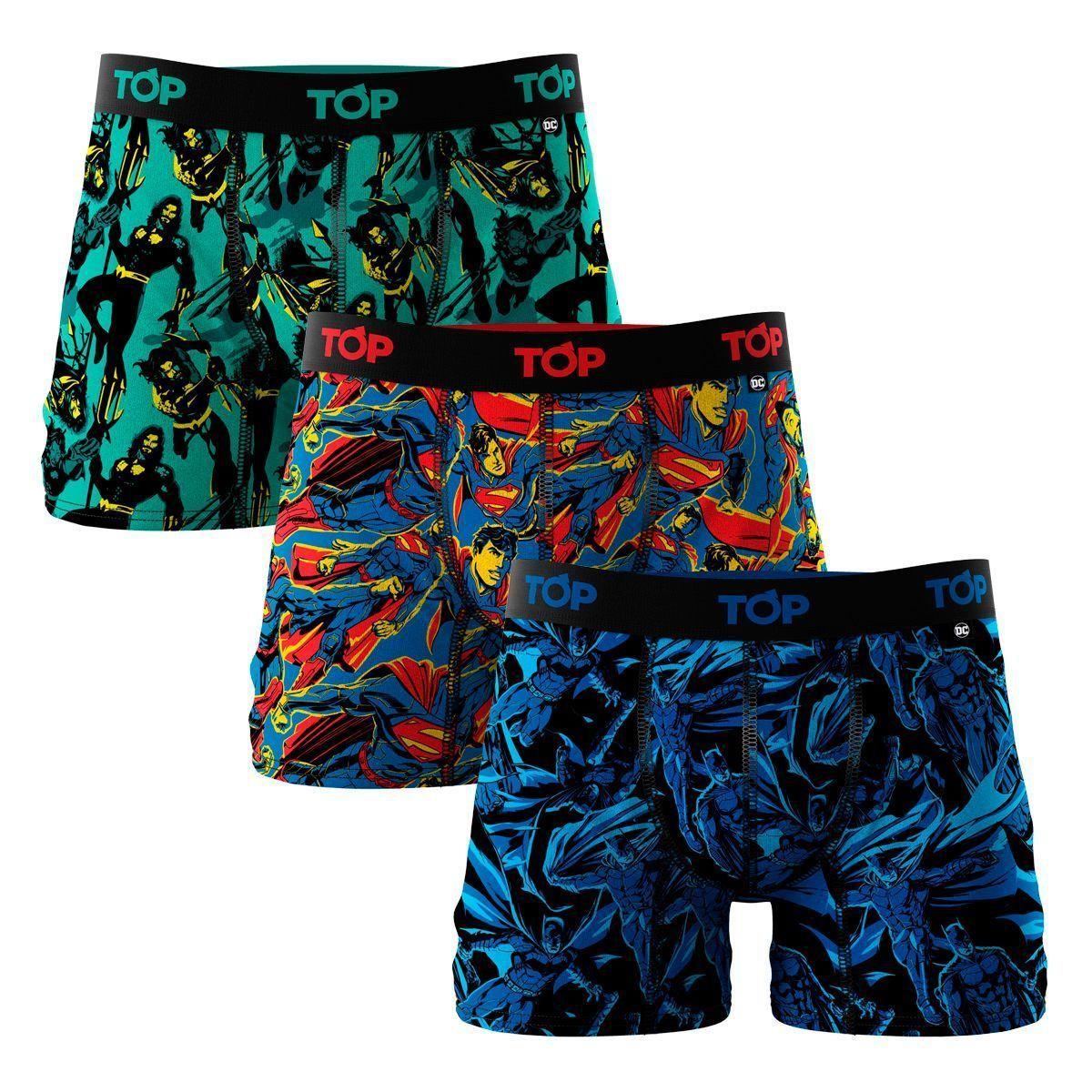 Bóxer Medio Microfibra DC Pack 3 C7 Top-0