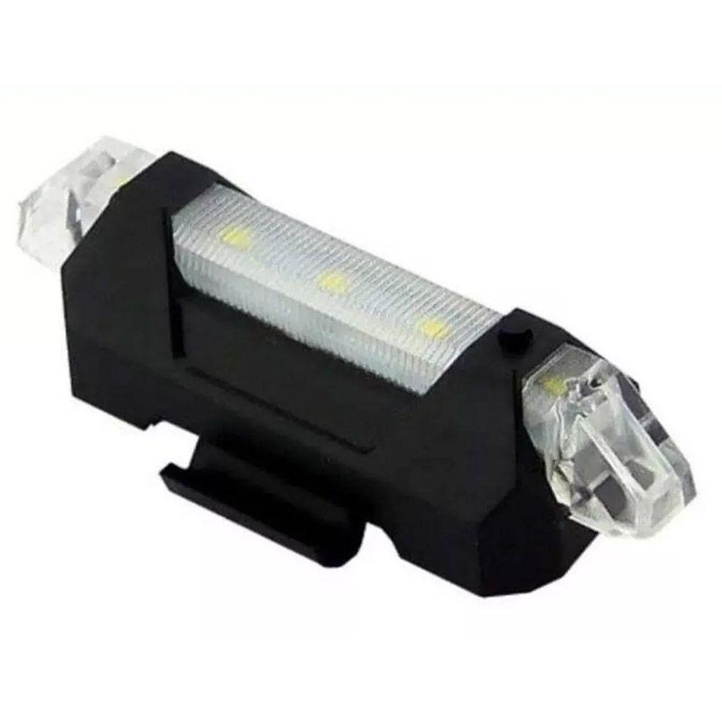 Pack 2 Luces Bici Recargables Usb Delantera + Trasera 5 Led-3