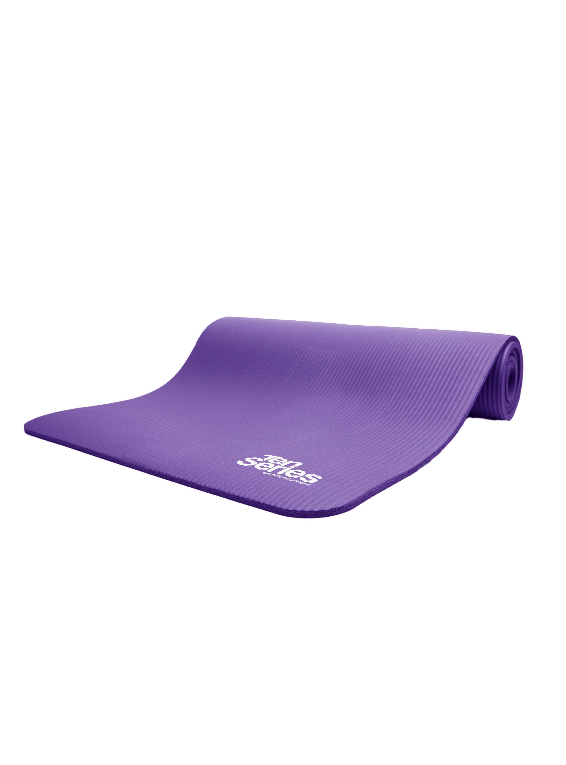 Mat De Yoga y Entrenamiento Morado Ten series-3