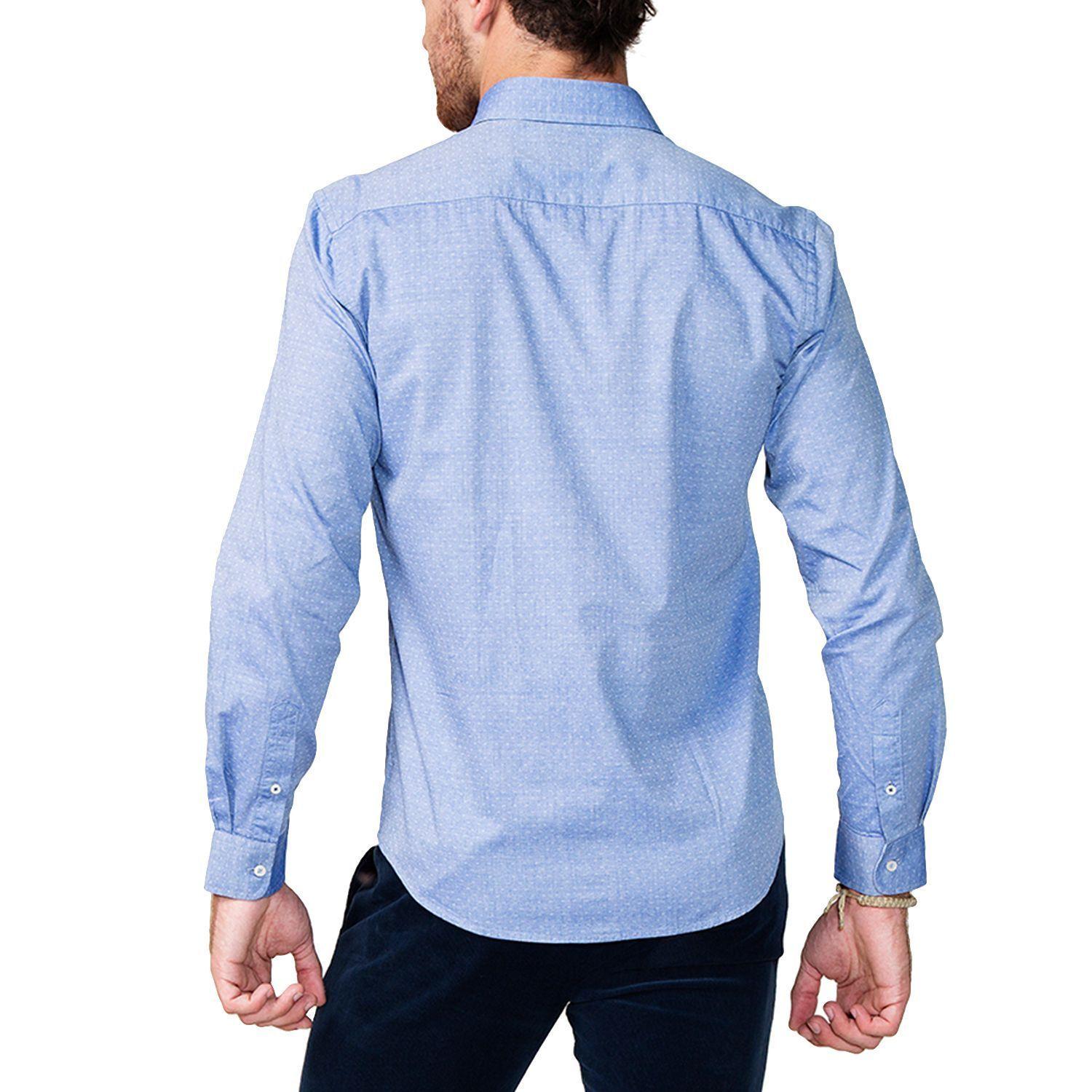 Camisa Essentials Jaqcuard Manga Larga-1
