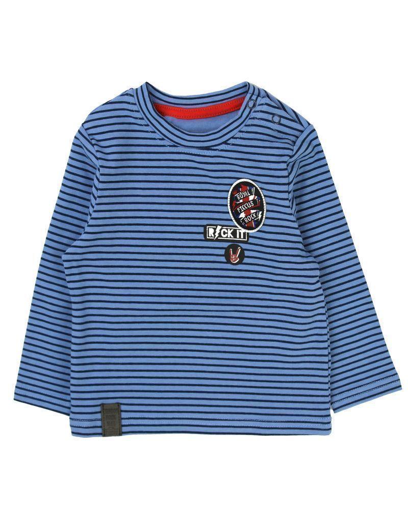 Polera Bebé Niño Listada London Rock Ficcus-0