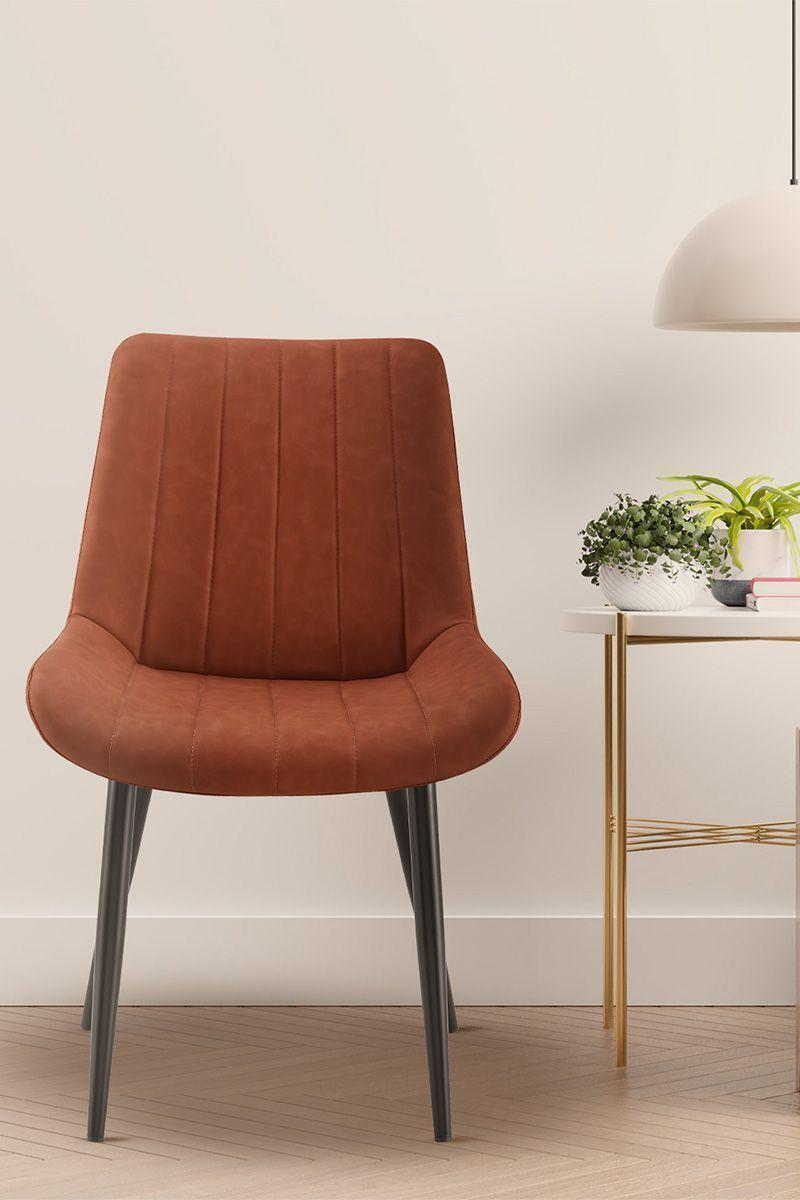 Pack 2 Silla Comedor Sitial Dorianna Café-5