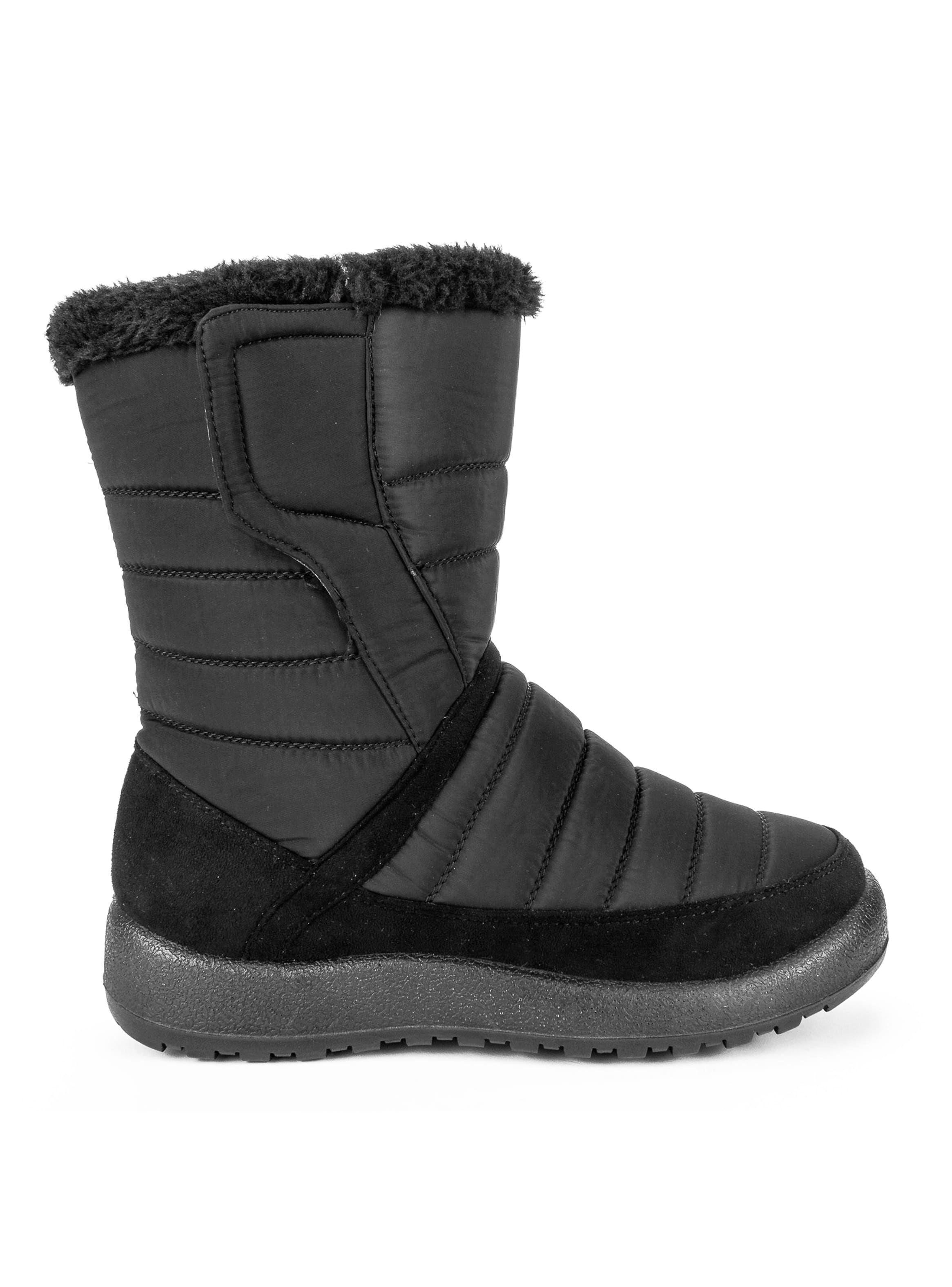 Botín Mujer Invierno New Walk Negro (A51F1009-90)-0
