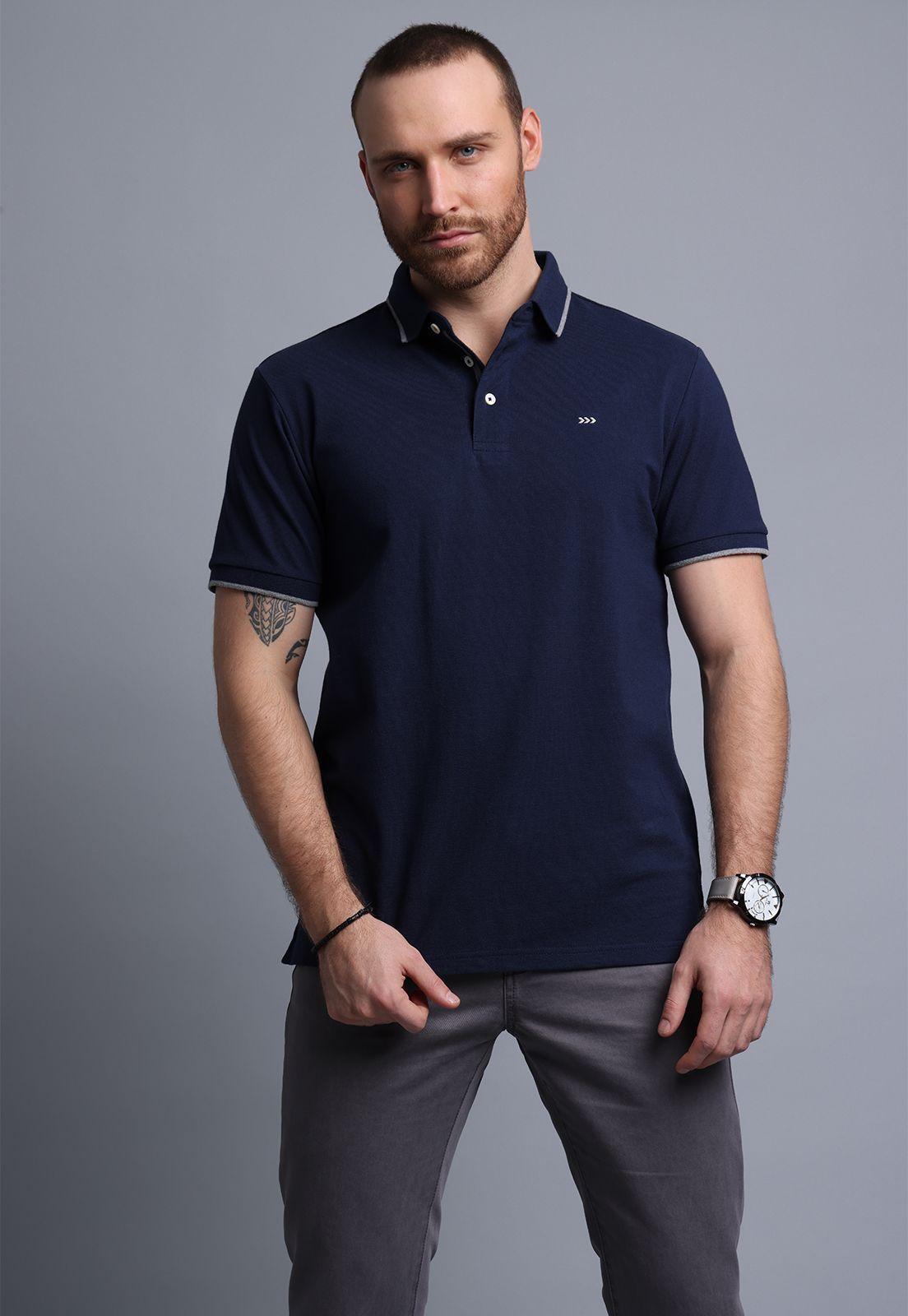 Polera Piqué Manga Corta Arrow-0