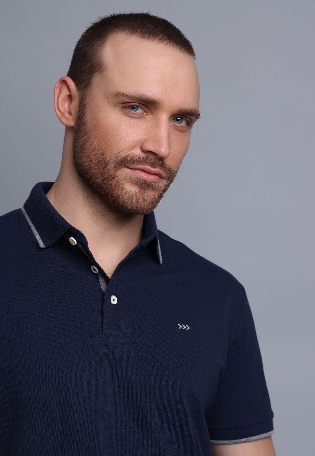 Polera Piqué Manga Corta Arrow-1