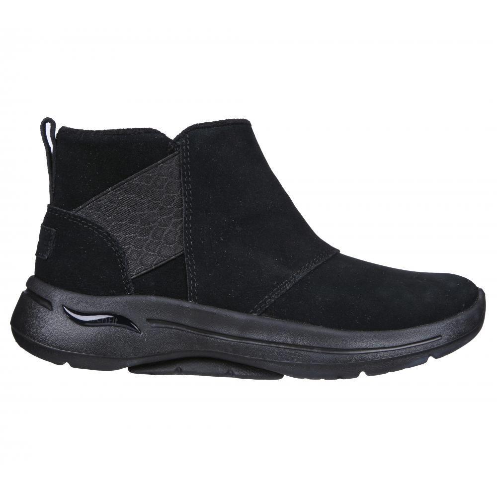 Botin Mujer Go Walk Arch Fit Boot Negro Skechers-4