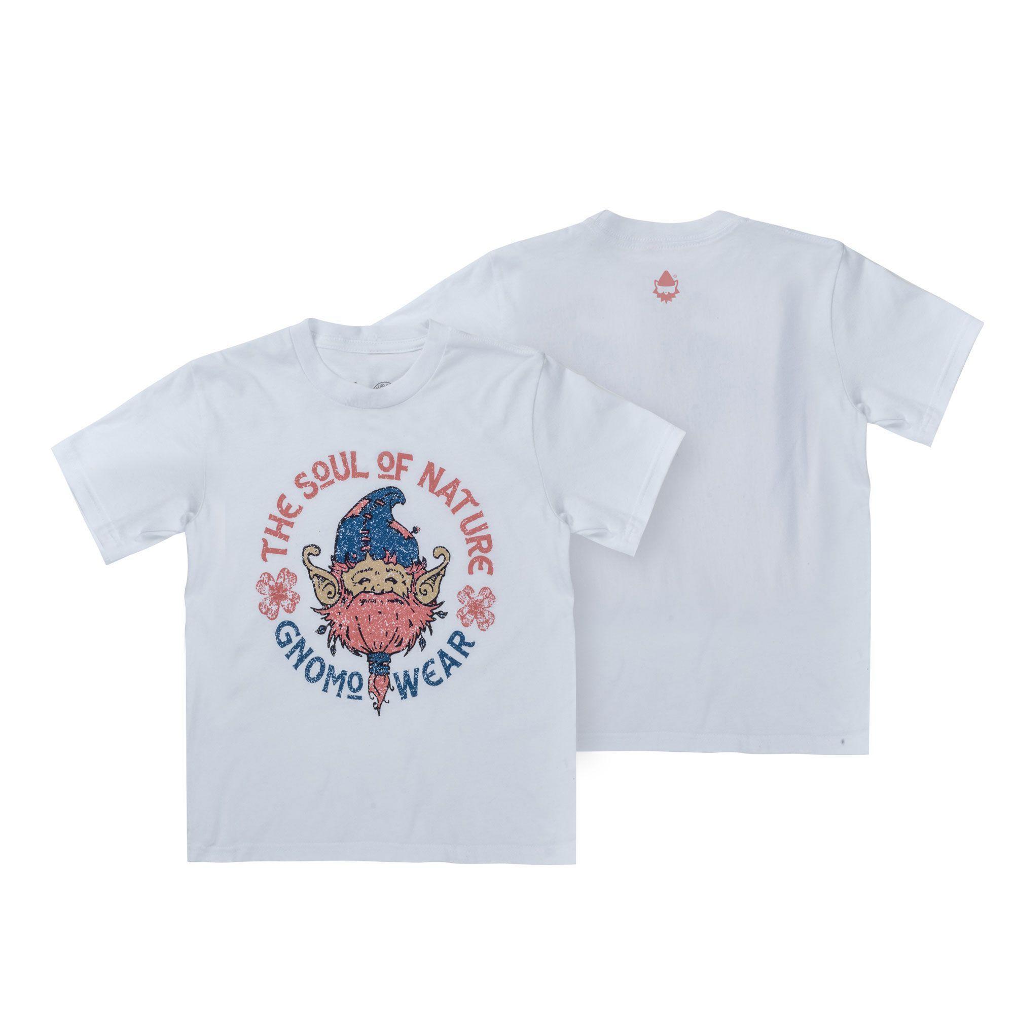 Polera ECO F-4 Blanca Niño Gnomo-0