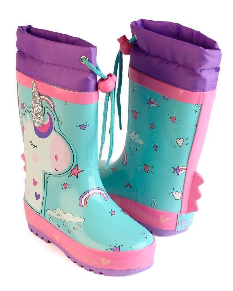 Bota De Agua A Caminar Niña Ficcus-2