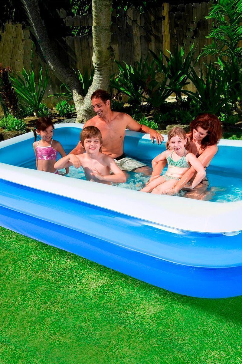 Piscina Rectangular Inflable 780 L 235x155x40 cm-1