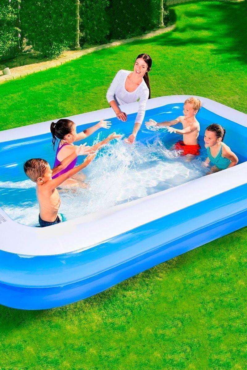 Piscina Rectangular Inflable 780 L 235x155x40 cm-5