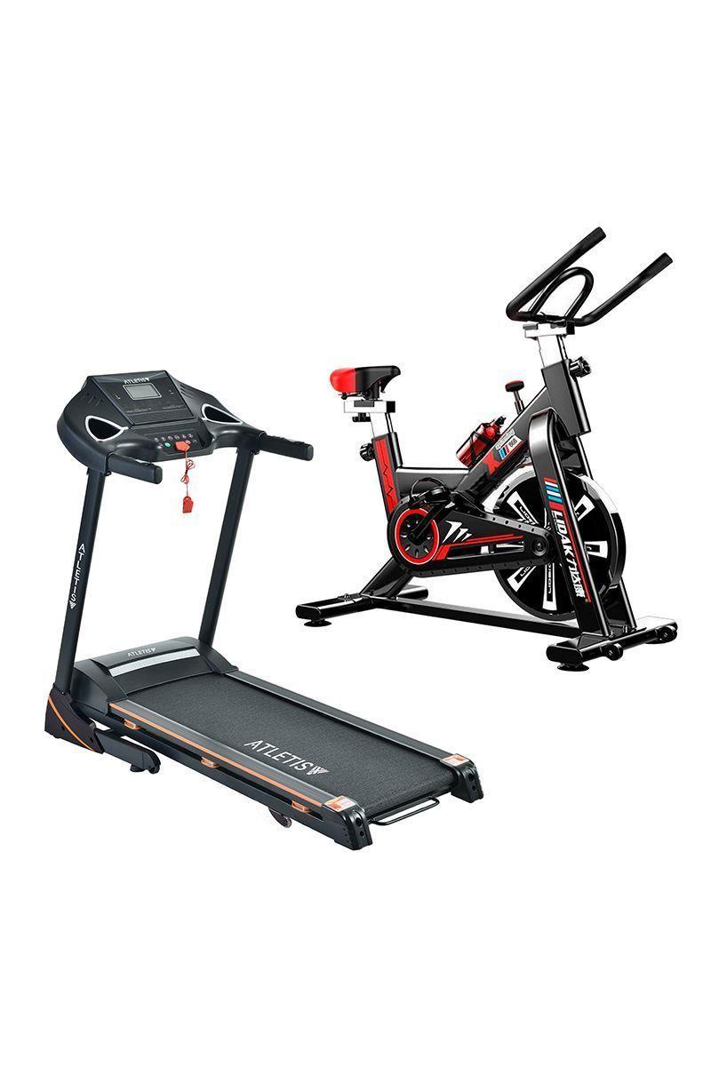 Pack Trotadora FitBS815+Spinning HomeFitness Negro-0