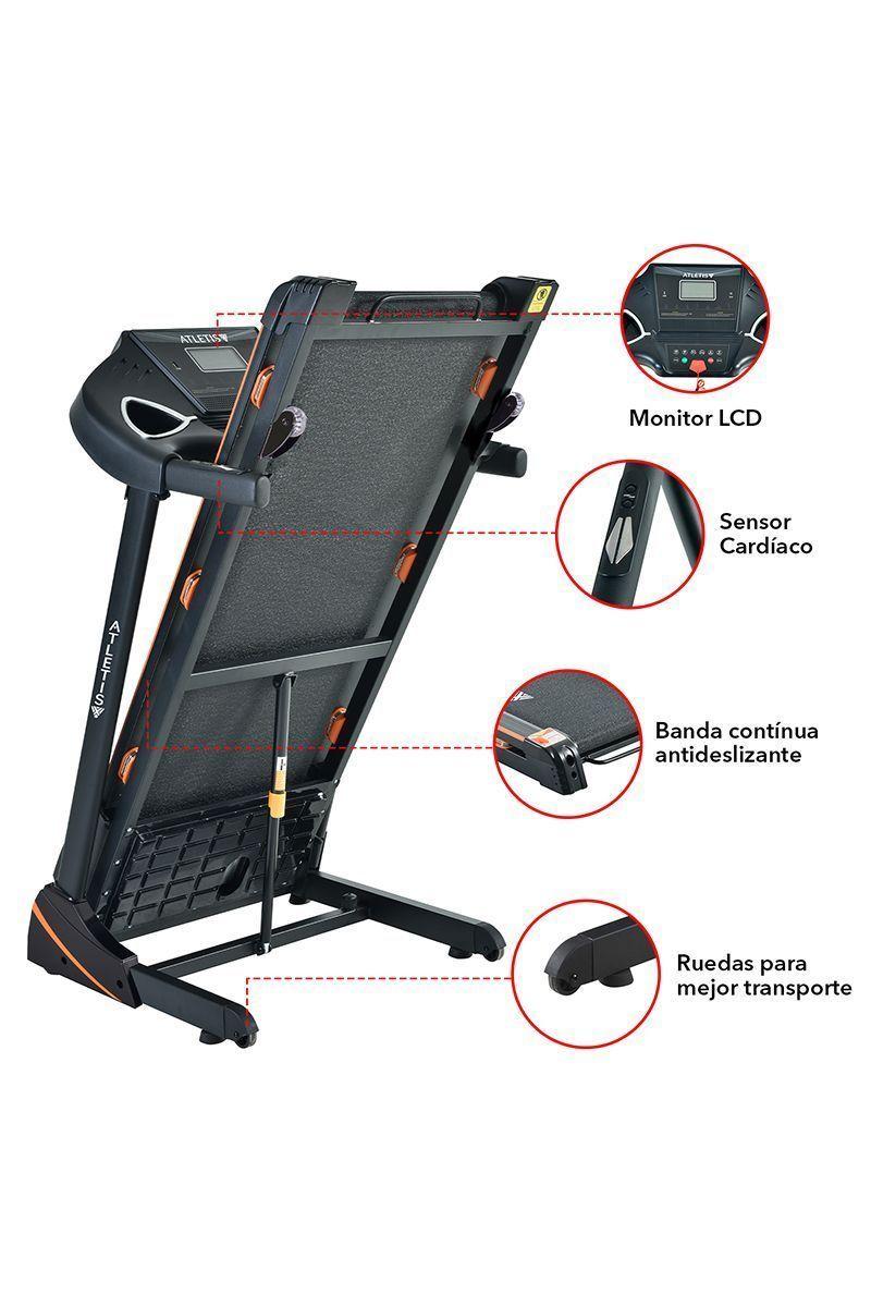 Pack Trotadora FitBS815+Spinning HomeFitness Negro-3