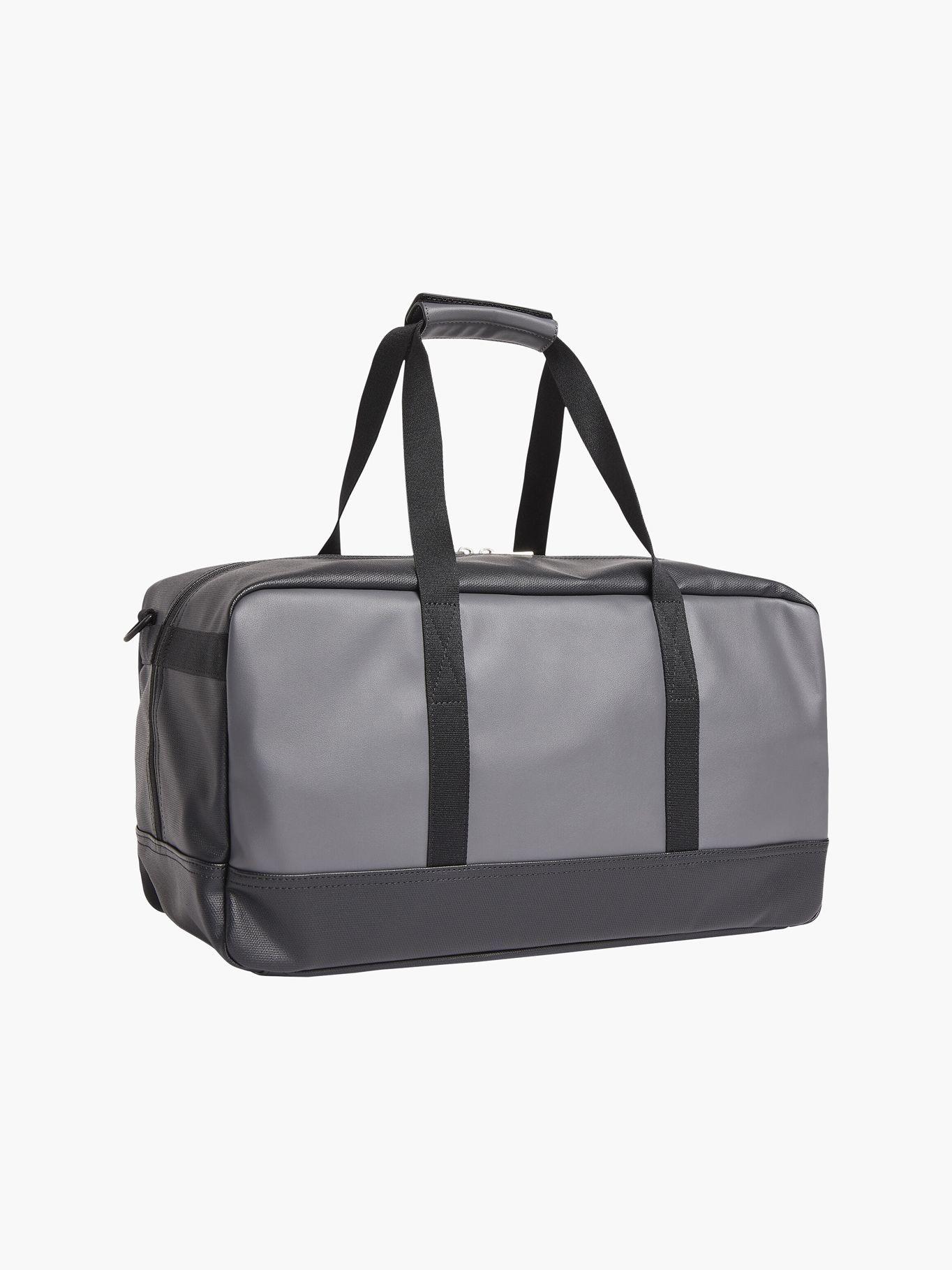 Bolso Mix Media Duffle Gris Calvin Klein-1