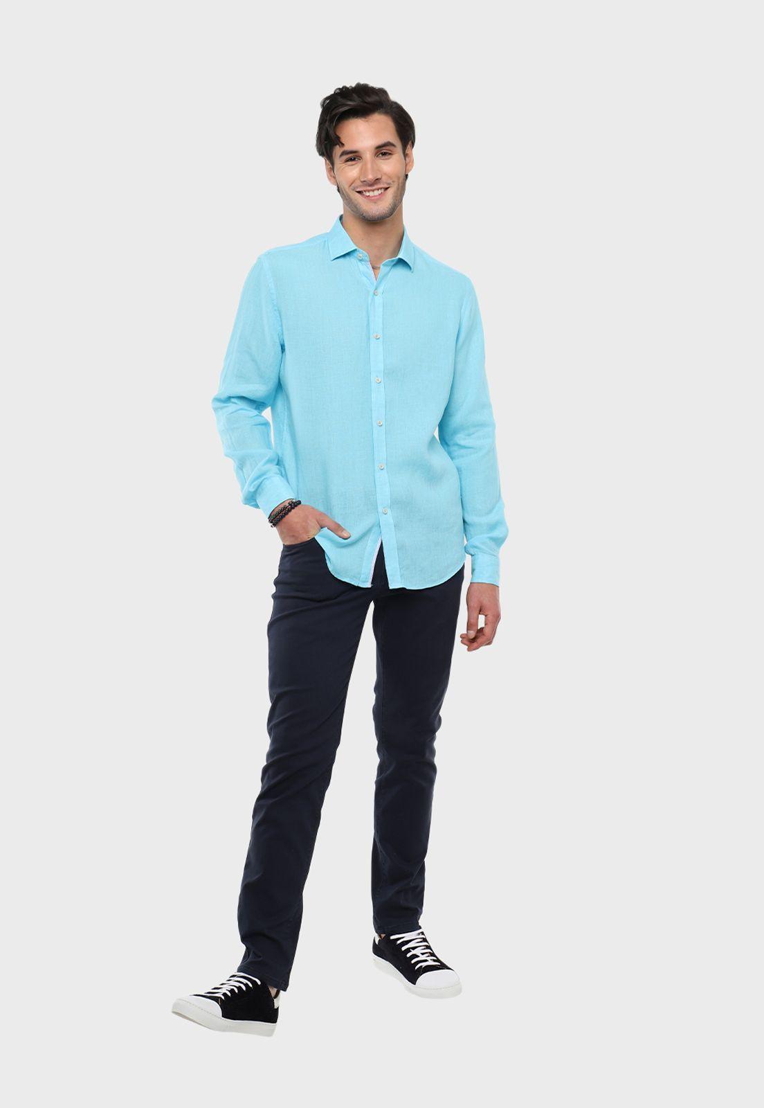 Camisa Casual Lino Arrow-3