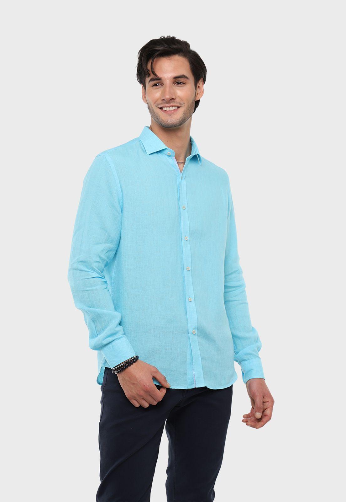 Camisa Casual Lino Arrow-0