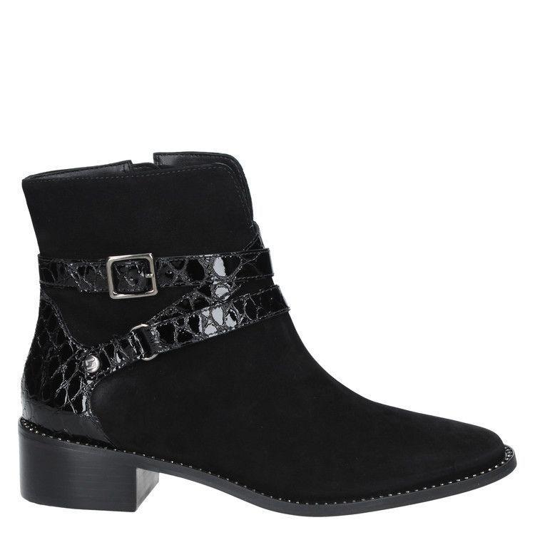 Botin Casual Mujer Luz da Lua - A557 Negro-1