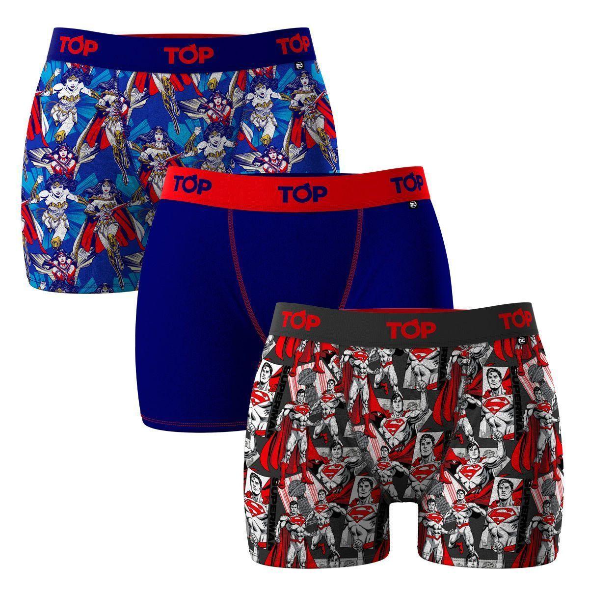 Bóxer Medio Mujer Modal Pack 3 DC C7 Top-0