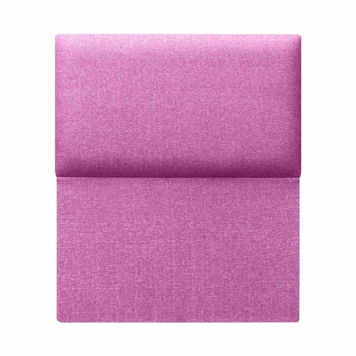 Respaldo Flat 1,5 plazas Lino Fucsia-0