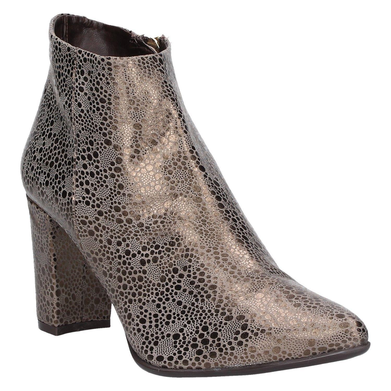 Botin Casual Mujer Mingo - 3053 Bronce-0