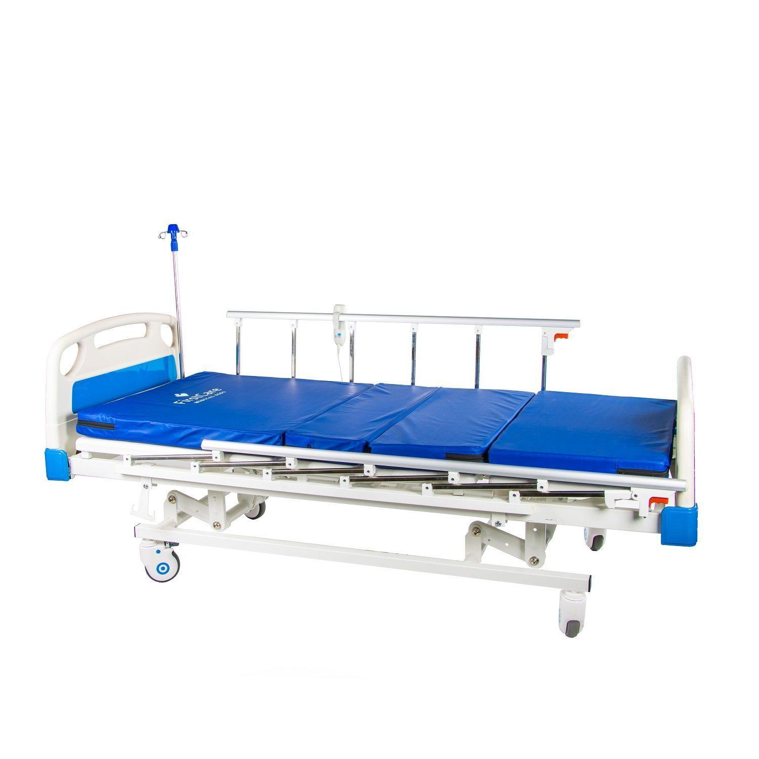 cama clínica eléctrica 4 posiciones pro + colchón-2