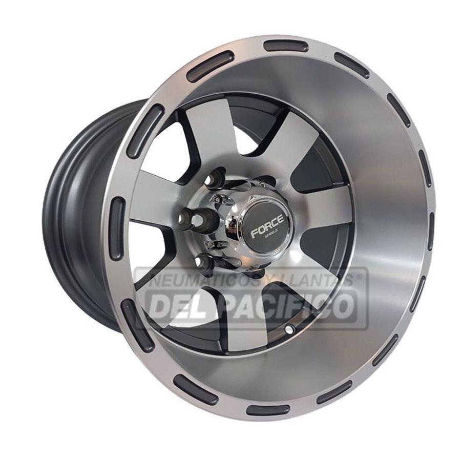 SET 4 LLANTA 15X10 6X139 ET-35 MGM PATAGONIA-0