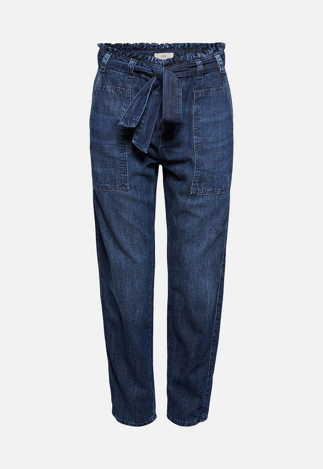 Jeans Mujer Straight Medium Rise Esprit-3