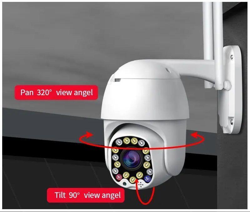 Cámara Inteligente WIFI Outdoor motorizada Full HD-4