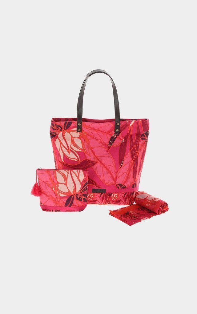Set Playa Flower Power Rosado Humana-0