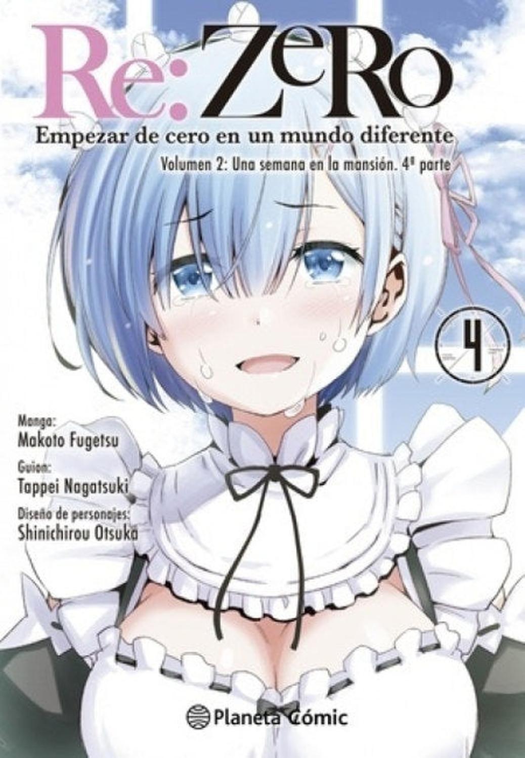 Manga Re: Zero  04 - Tomo 2 - Una Semana En La Mansión 04 - España-0