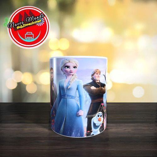 Taza Blanca De Frozen 2-0