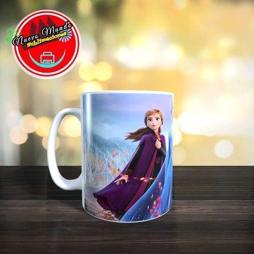 Taza Blanca De Frozen 2-2