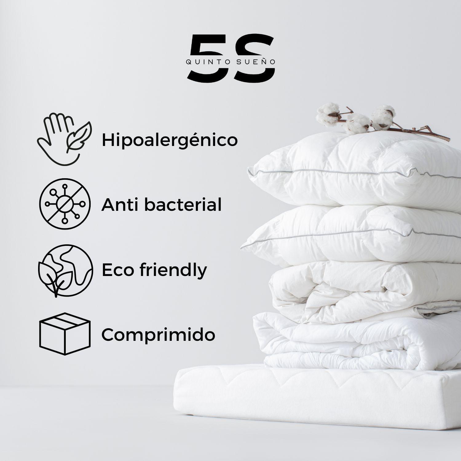 Colchón 2 Plazas De Resortes 5° Sueño Aura 150x190x21cm-4