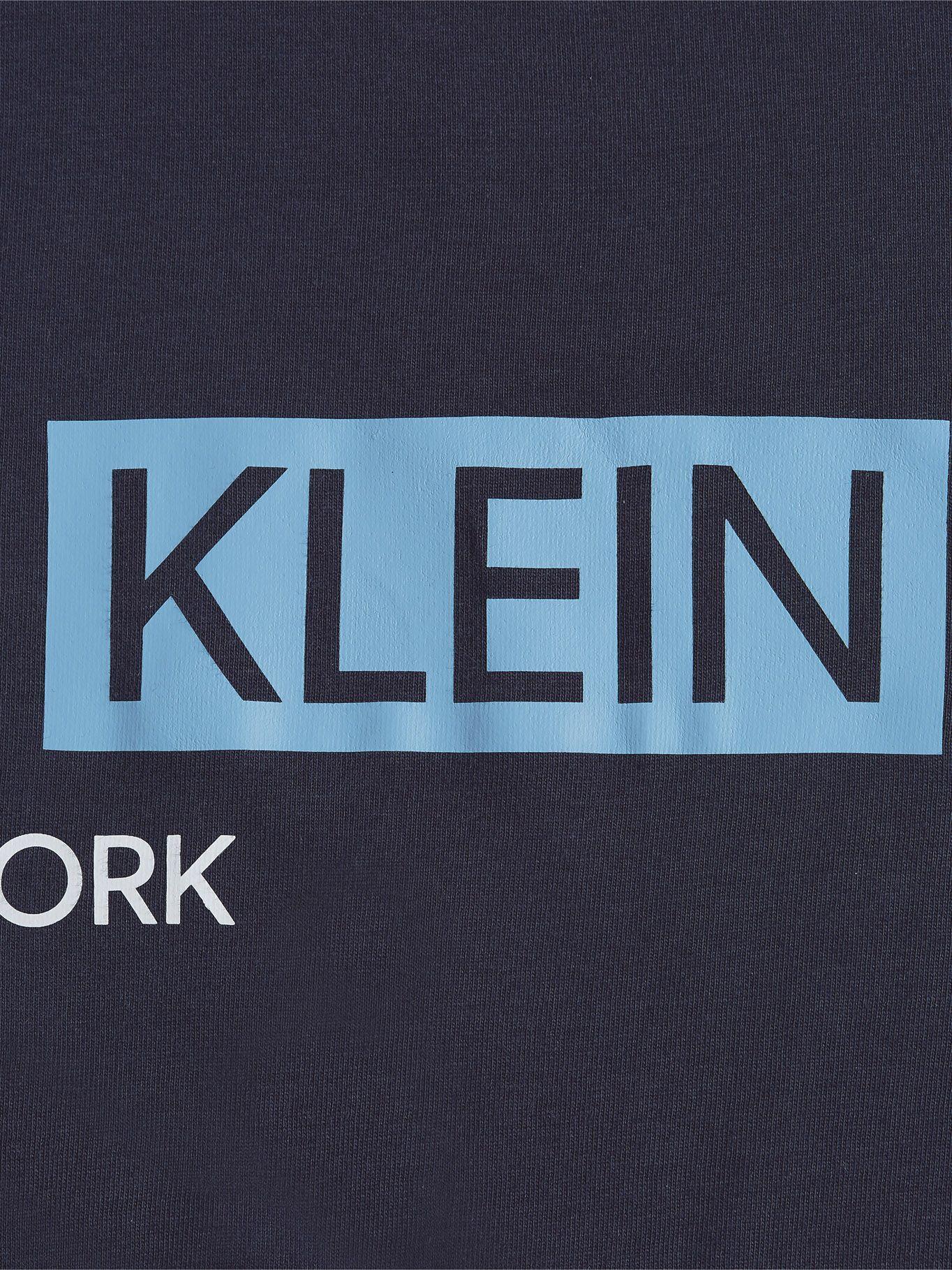 Polera Contrast Graphic Azul Calvin Klein Hombre-2