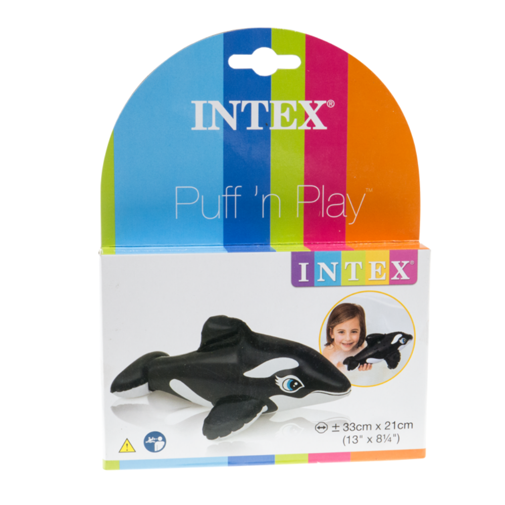 Juego Piscina Inflable Mini Ballena Puff 'n Play-1
